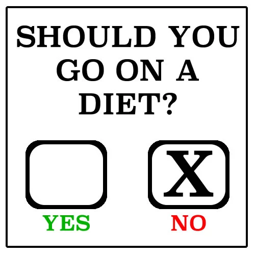 Should I go on a diet?